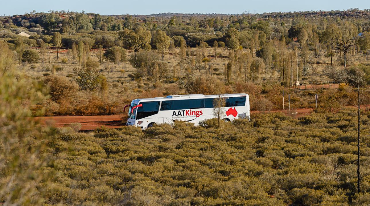 bus in the outback