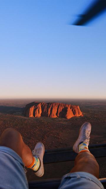 Helicopter Uluru
