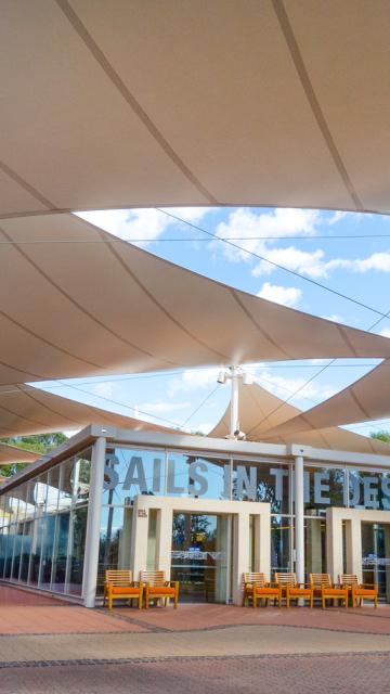 Sails In The Desert Reception