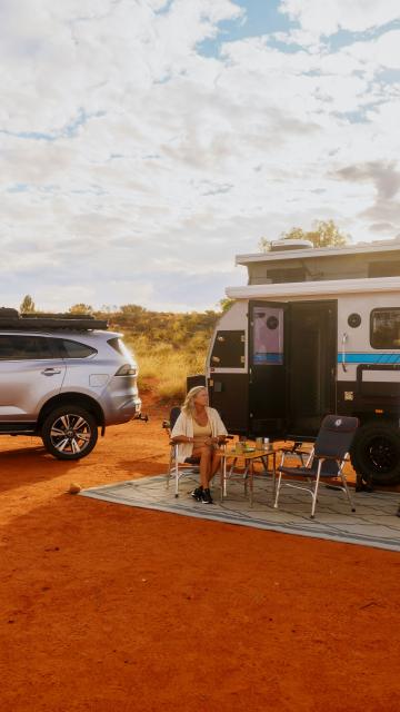 Powered Site Caravan