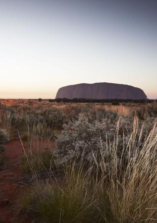 Uluru at Ayers Rock Resort Sunrise